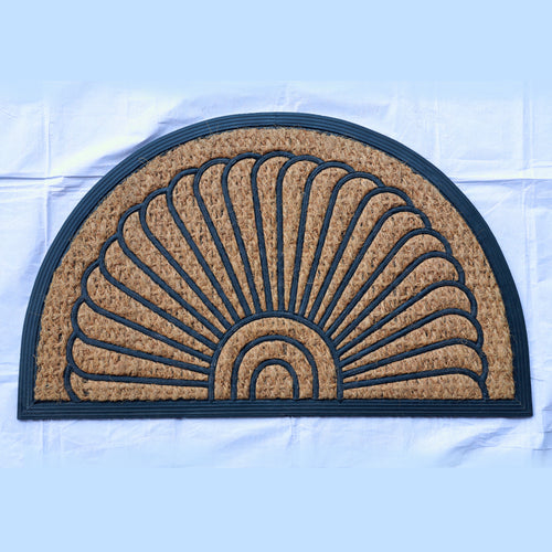 MYMATS HALF MOON SHAPED COIR DOORMAT