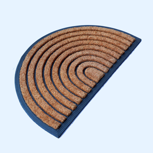 MYMATS HALF MOON ARCHED COIR DOORMAT