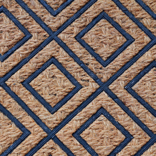 MYMATS GEOMETRIC COIR DOORMAT