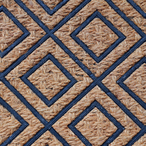 MYMATS GEOMETRIC COIR DOORMAT