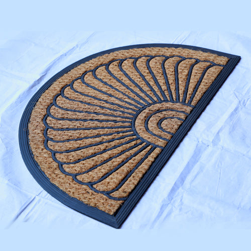 MYMATS HALF MOON SHAPED COIR DOORMAT