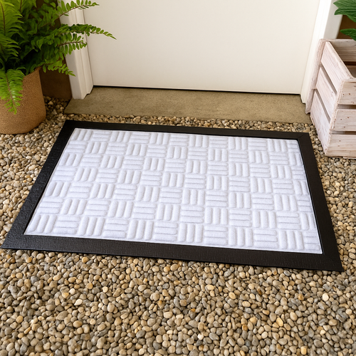 MYMATS POLYPROPLYENE WHITE MAT